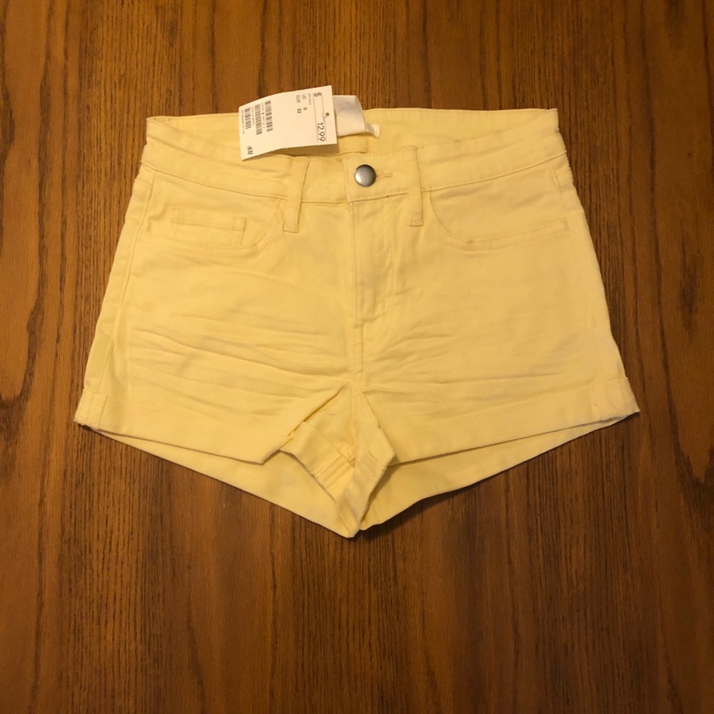 High waisted shorts